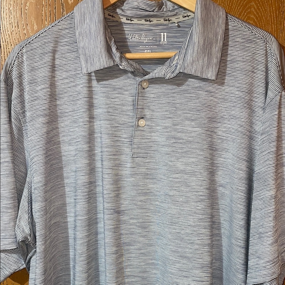 Walter Hagen Blue Performance Polo Shirt